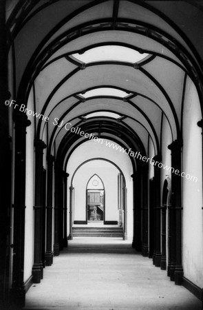 GLENCAIRN PRIORY MAIN CLOISTER LOOKING TOWARDS CHAPEL